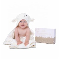 30x30 Inches Unisex Newborn Baby Shower Gift Toddler Bamboo Baby Hooded Towel