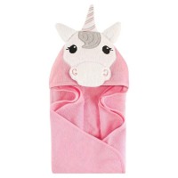 Hooded Baby Towel 100% bamboo fiber Bath Wrap Newborn Infant Rose The Pink Unicorn