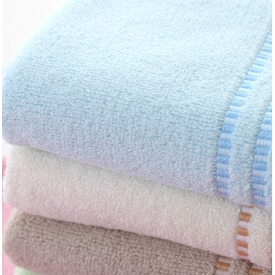 100% cotton white salon hotel face towel hair towel