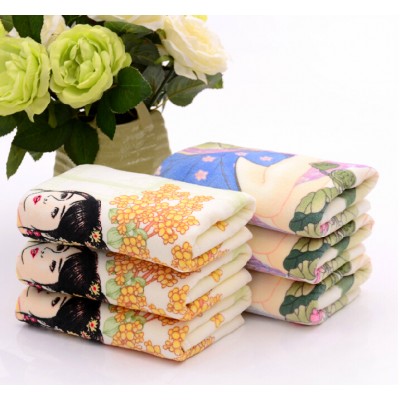 Wholesale embroidery luxury quality color changing towel