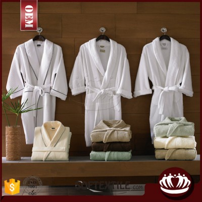 Aliexpress china 100% cotton wholesale bathrobe